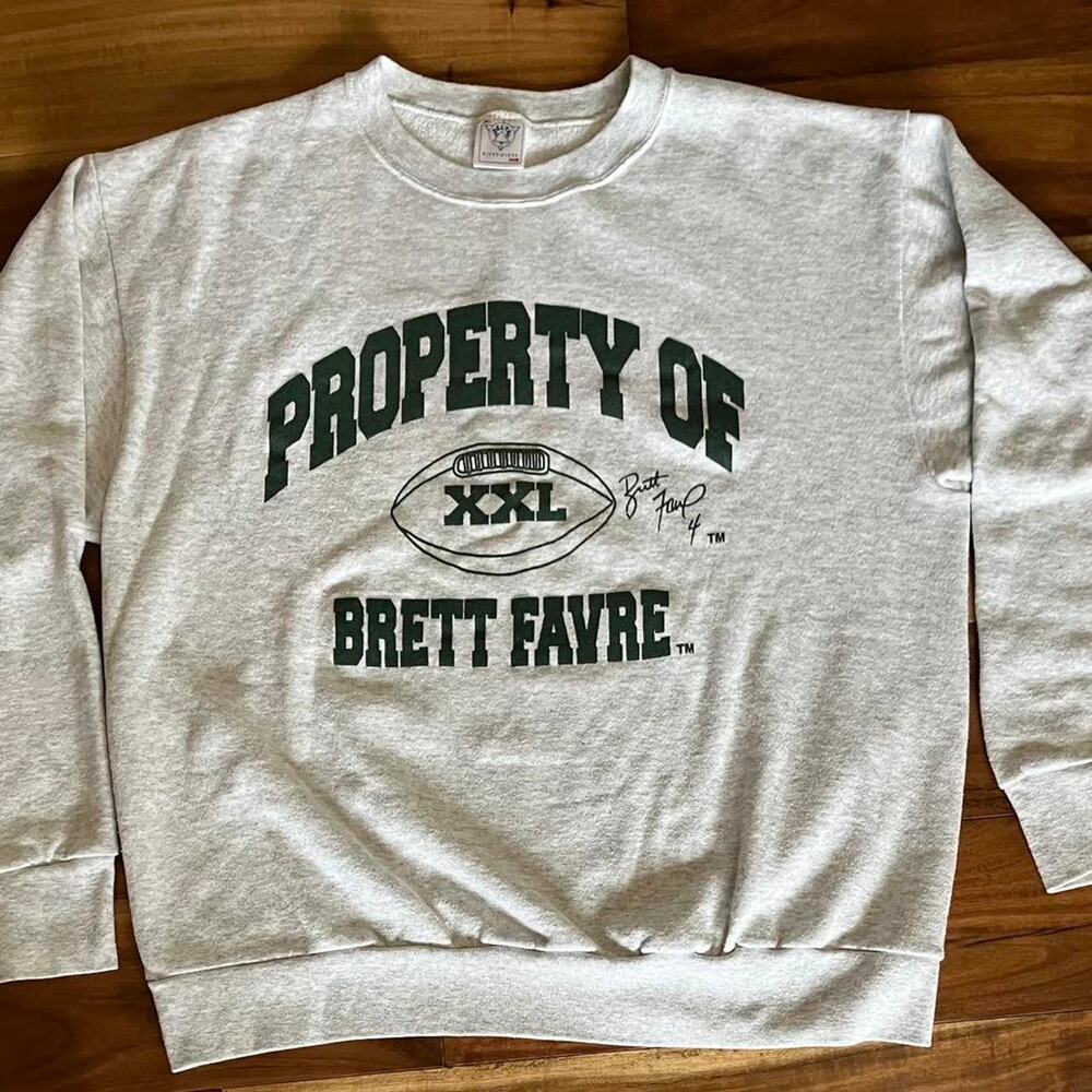 Vtg 90s Green Bay Packers White Crewneck Sweatshirt Womens Size XL Delta USA